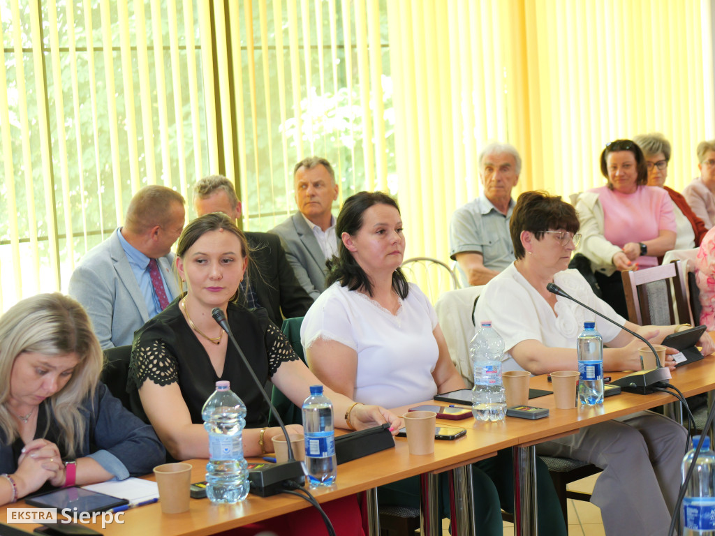 Sesja absolutoryjna w gminie Rościszewo