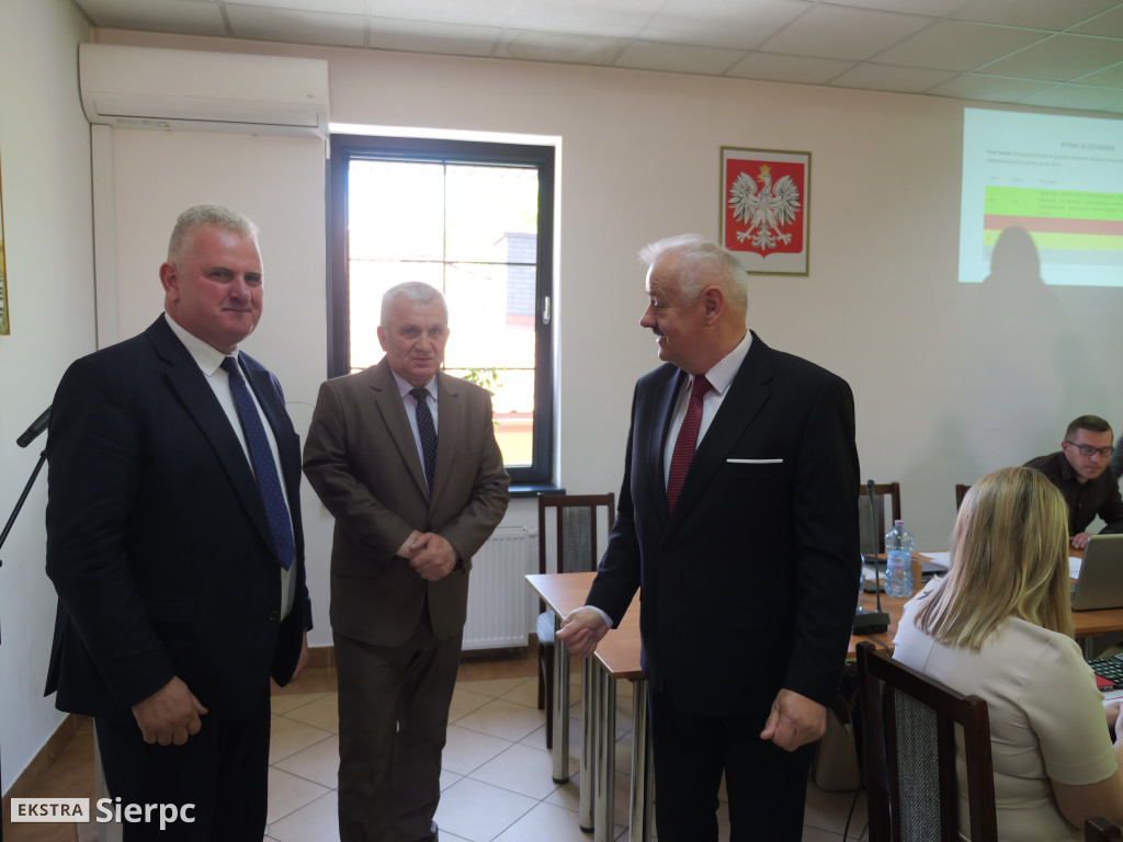 Sesja absolutoryjna w gminie Rościszewo