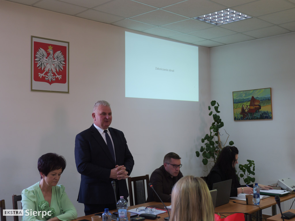 Sesja absolutoryjna w gminie Rościszewo