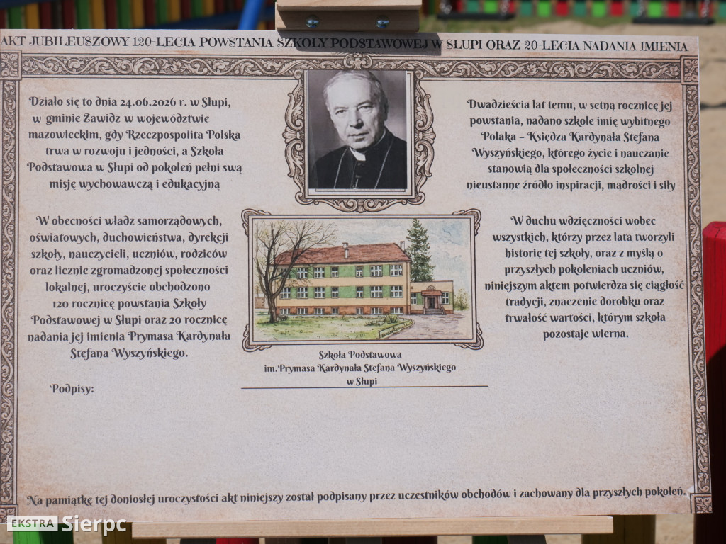 120 lat Szkoły Podstawowej w Słupi