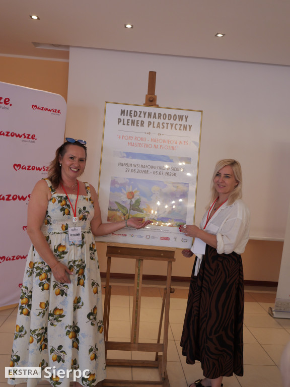 Plener malarski w sierpeckim skansenie