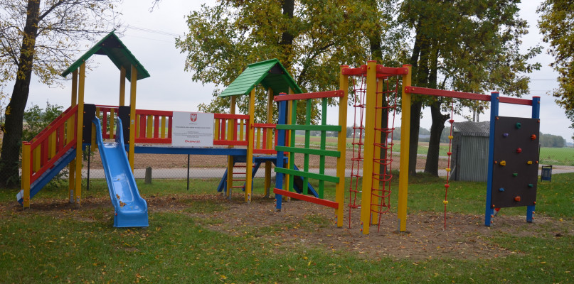 Gm. Gozdowo: Nowe place zabaw w pięciu sołectwach