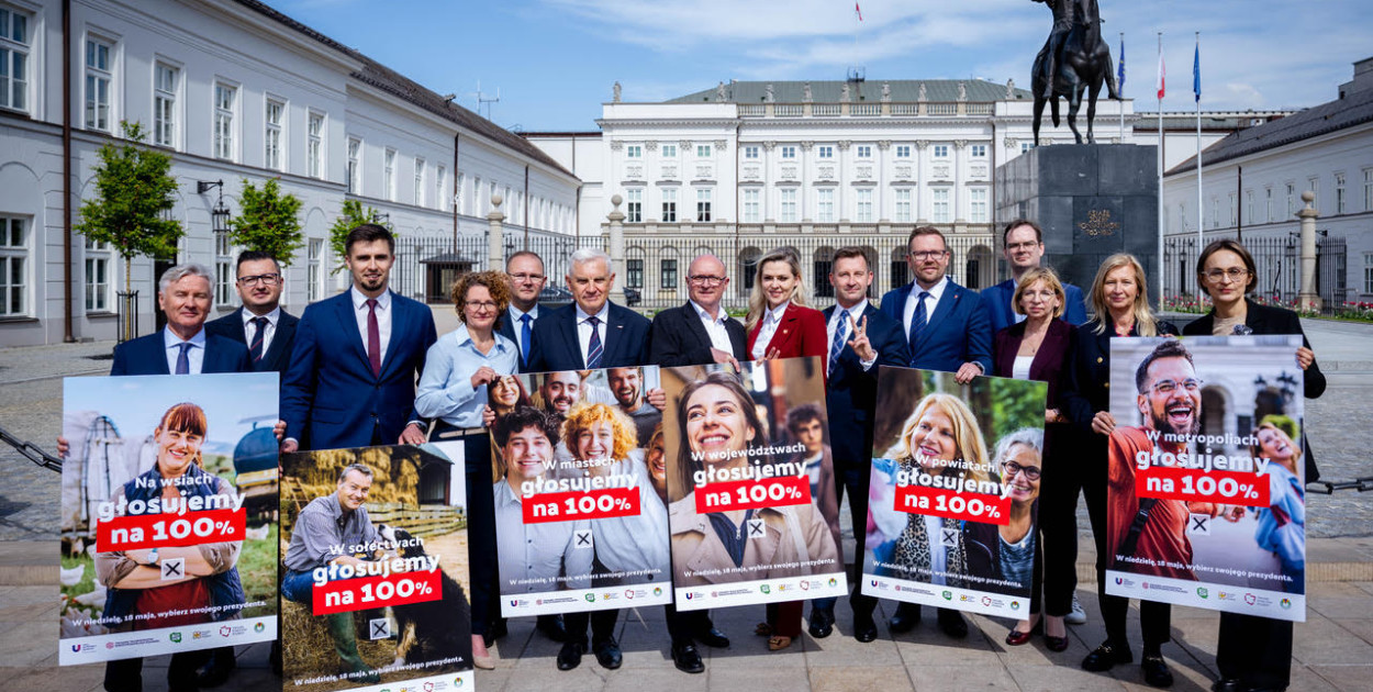 fot. KAMPANIA GLOSUJEMY NA 100 PROCENT 