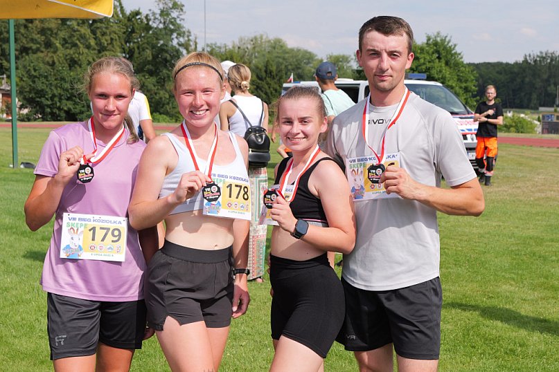 VIII Bieg Koziołka w Skępem