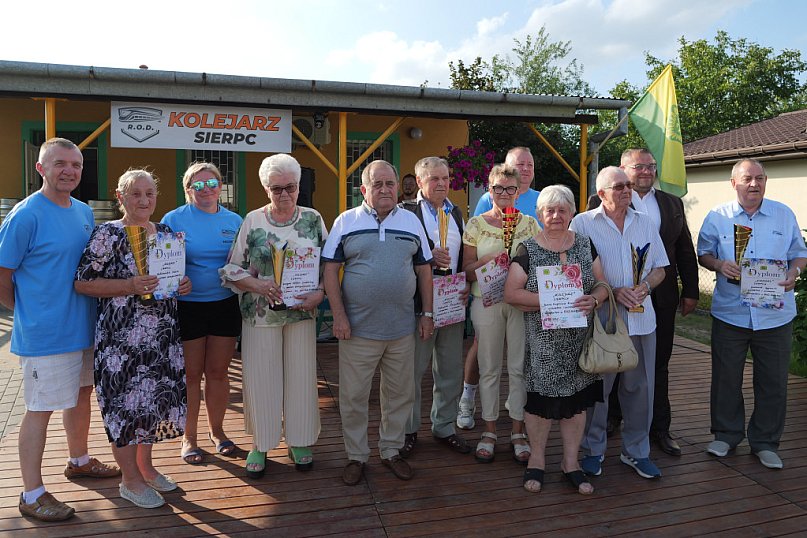 55-lecie ROD Kolejarz w Sierpcu