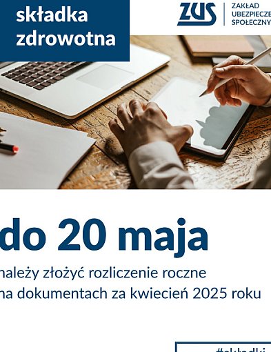 Do 20 maja czas na rozliczenie składki zdrowotnej-19089