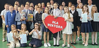 Zamiast kwiatka – dar serca dla Wiktora-20305