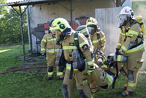 Ratownicze manewry strażaków w Goleszynie-21699