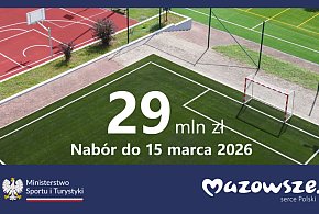 Mazowiecki program rozwoju bazy sportowej 2026