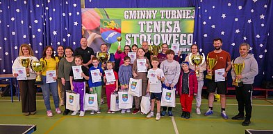 Turniej tenisa stołowego w Gójsku