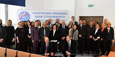 Spotkanie w ciechanowskiej uczelni