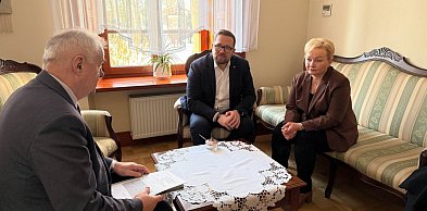 Wizyta podsekretarz stanu w gminie Rościszewo