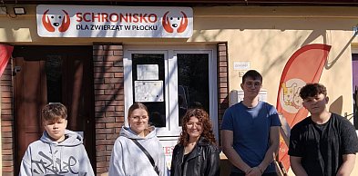 Pomoc dla zwierząt ze schroniska w Płocku