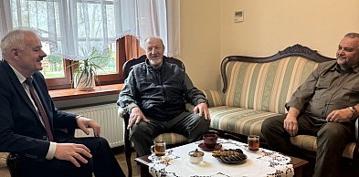 Spotkanie wójta z leśnikami