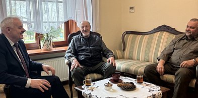 Spotkanie wójta z leśnikami