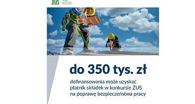Do zdobycia nawet 350 tys. zł – ZUS ogłasza konkurs