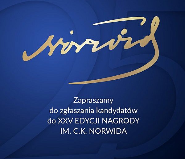 Nabór do 25. jubileuszowej edycji Nagrody im. C.K. Norwida