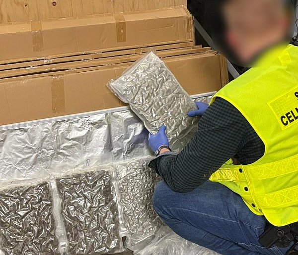 KAS udaremniła przemyt 90 kg marihuany