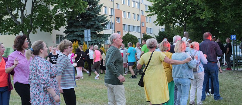 Potańcówka na Osiedlu nr 7 w Sierpcu