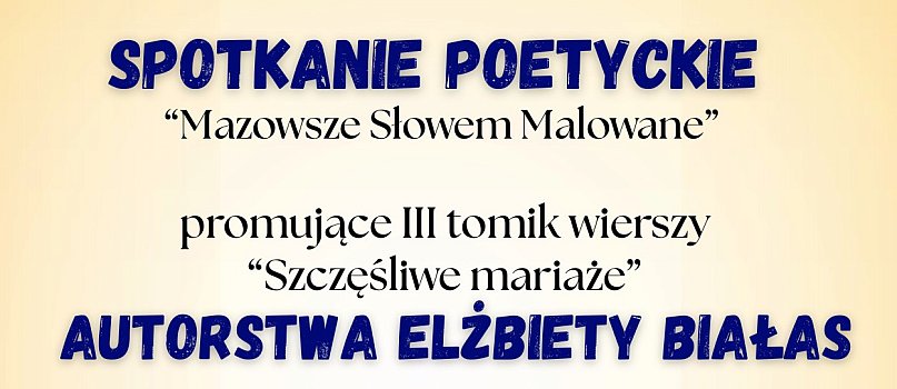 Spotkanie poetyckie z Elżbietą Białas-2144