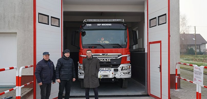 Modernizacja garażu OSP w Mochowie