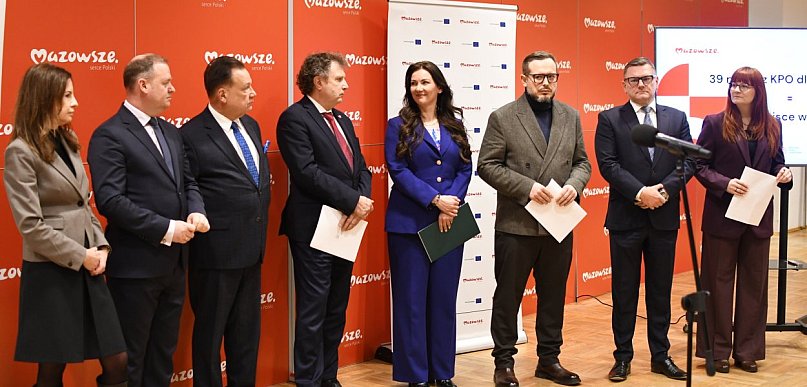 39 mld zł z KPO dla Mazowsza