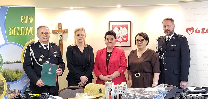 Nowy sprzęt dla strażaków ochotników