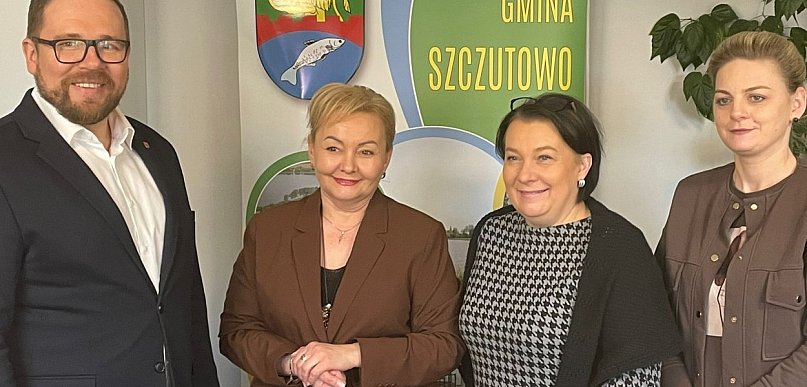 Wizyta podsekretarz stanu w gminie Szczutowo