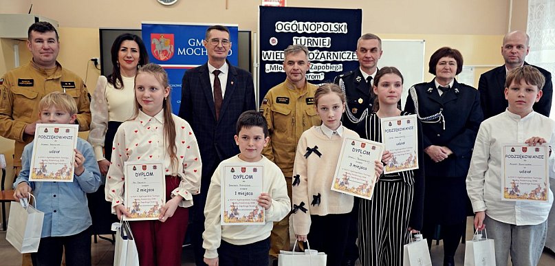 Eliminacje gminne turnieju pożarniczego w Mochowie