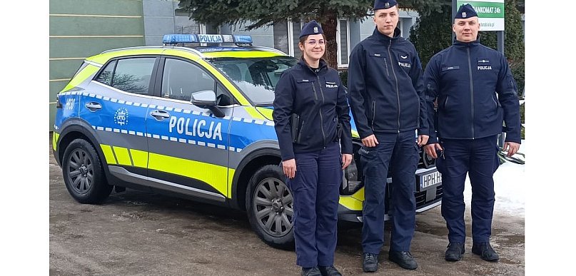 Kobieta wpadła do przerębla