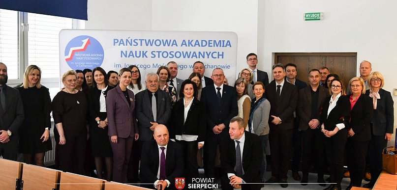 Spotkanie w ciechanowskiej uczelni