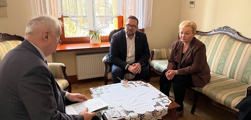 Wizyta podsekretarz stanu w gminie Rościszewo