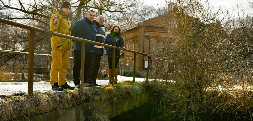 Kontrola poziomu wód w powiecie sierpeckim