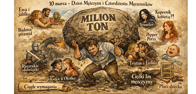 Ciężkie życie mężczyzny