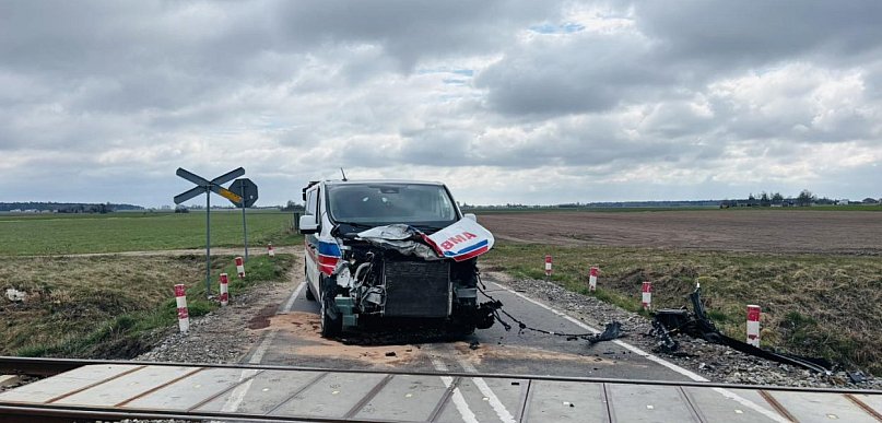 Wypadek. Wstrzymany ruch pociągów