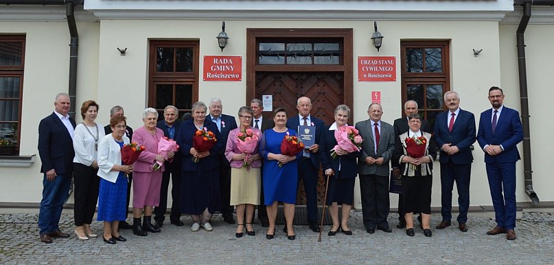 Złote i diamentowe gody w gminie Rościszewo