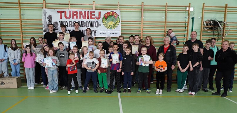 Turniej szachowo-warcabowy w Gójsku