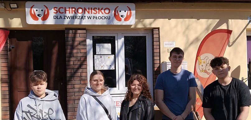 Pomoc dla zwierząt ze schroniska w Płocku