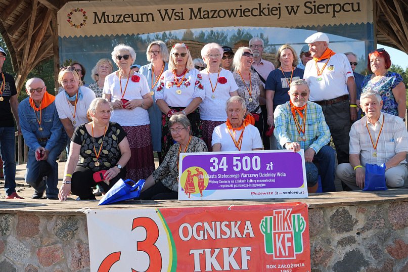 Spotkanie seniorów z Sierpca i Woli