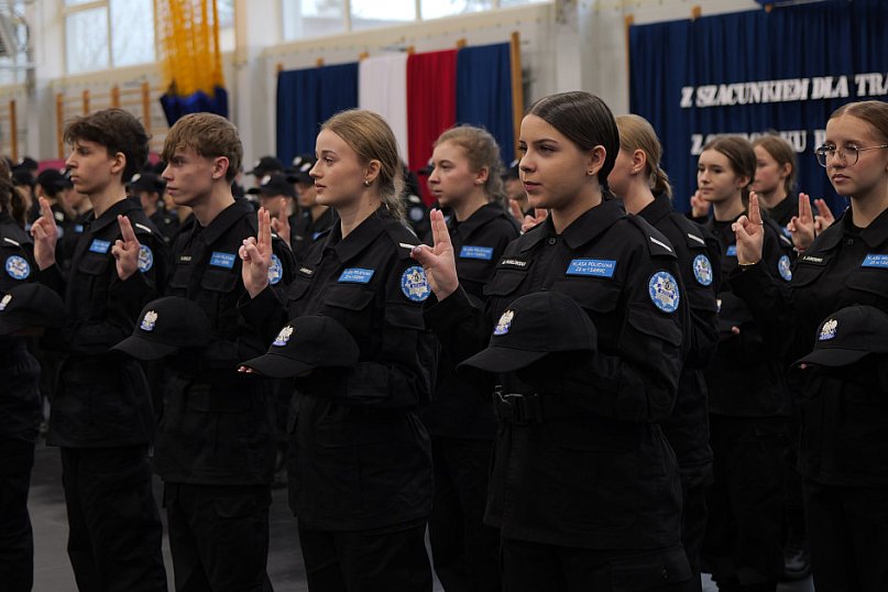 Ślubowanie i promocja klas policyjnych