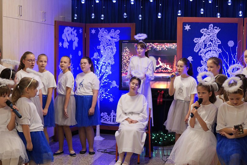 Jasełka w I Prywatnej Szkole Podstawowej w Sierpcu