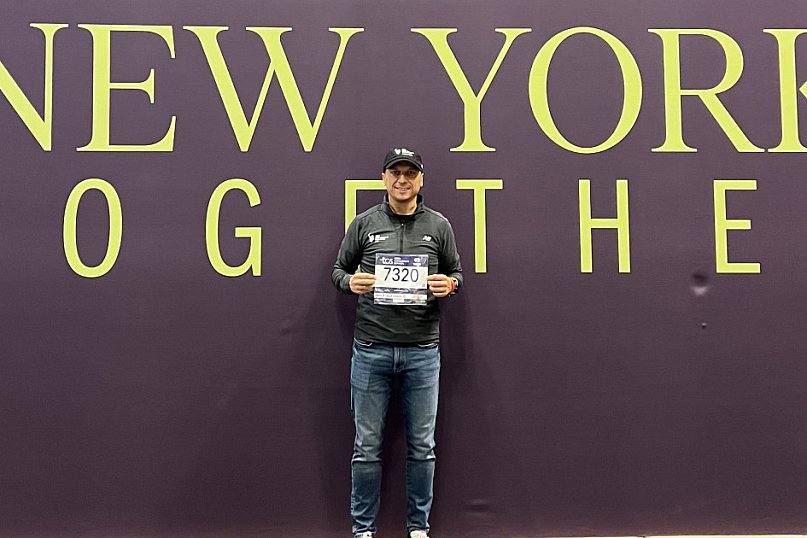 Jacek Chalicki w Nowym Jorku