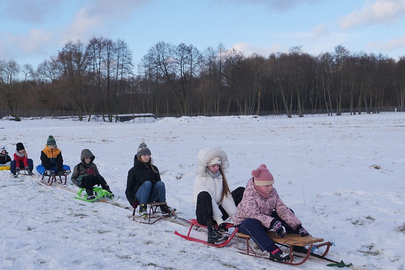 Kulig na Białych Górach