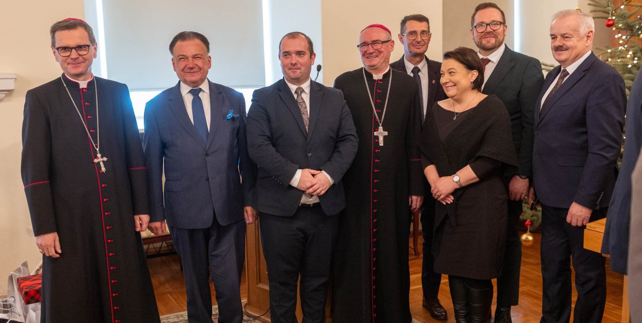 Spotkanie samorządowców z biskupem