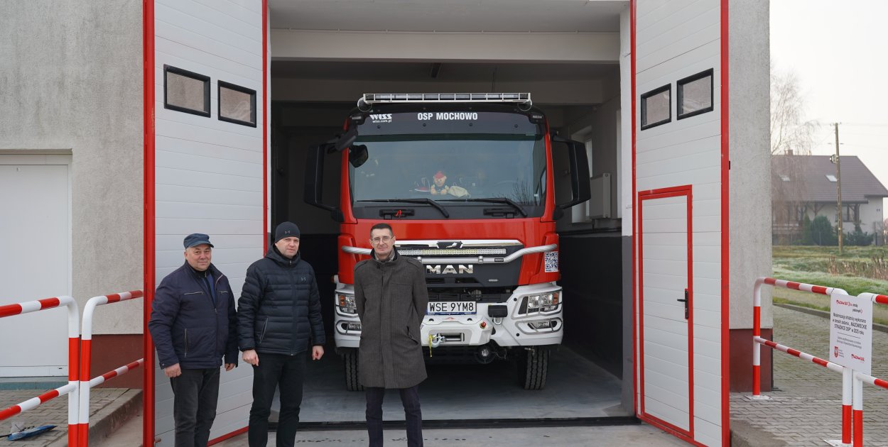 Modernizacja garażu OSP w Mochowie