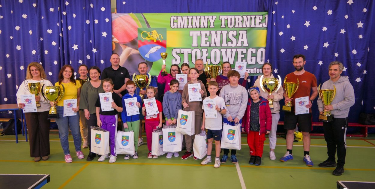 Turniej tenisa stołowego w Gójsku