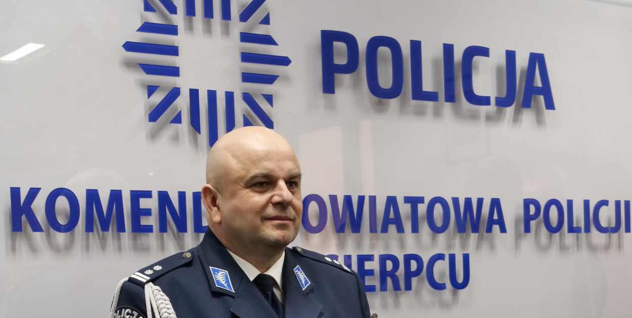 Wywiad z komendatem powiatowym Policji w Sierpcu
