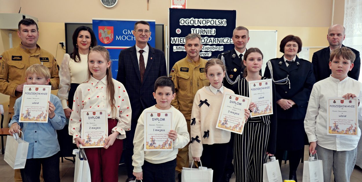 Eliminacje gminne turnieju pożarniczego w Mochowie