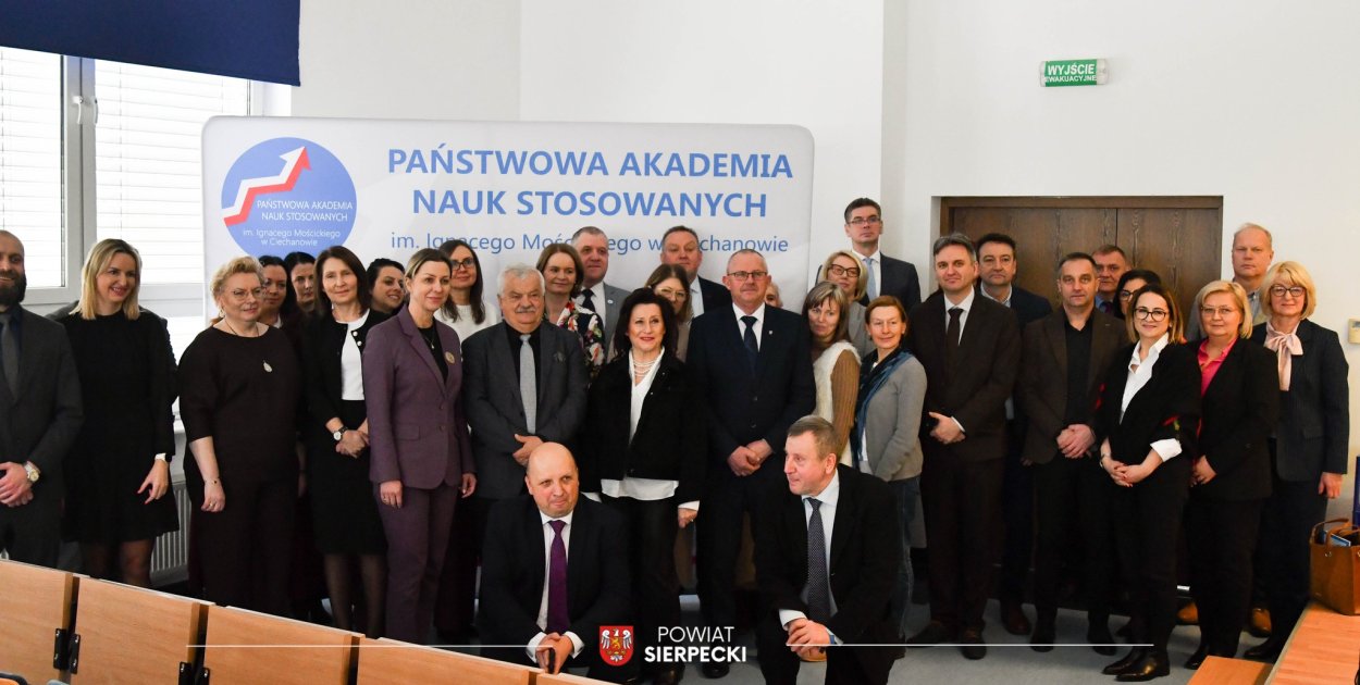 Spotkanie w ciechanowskiej uczelni