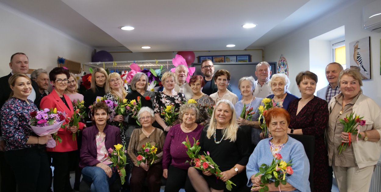 Dzień Kobiet w Klubie Seniora w Sierpcu
